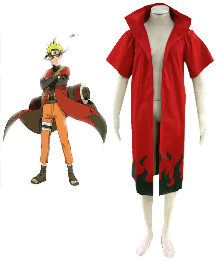 Naruto Uzumaki Naruto Cosplay Cloak